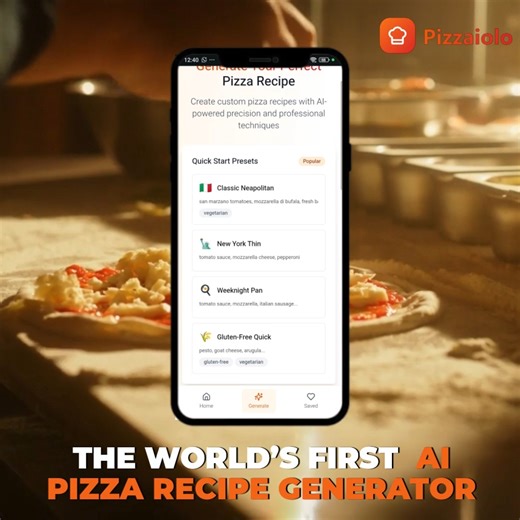 🔥 Hungry for the Perfect Pizza? 🔥 Stop guessing, start creating. 🍕 With Pizzaiolo.ai, you get: 🍕 Custom pizza recipes made just for YOU ⚡ Step-by-step guidance for effortless baking 🌟 Restaurant-quality results at home Say goodbye to boring pizza nights and hello to flavors you’ll crave. 👉 Go to Pizzaiolo.ai now and craft your dream pizza tonight! #PizzaLovers #HomeChef #PizzaioloAI #Foodie #PizzaTime | The Pizza Weekly