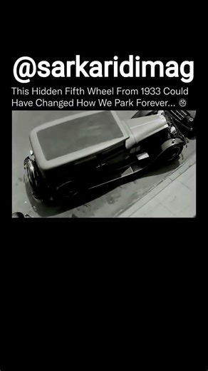 This Hidden 5th Wheel From 1933 Could Have Changed Driving Forever #shortsindia #history #techno