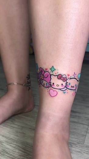 Adorable Hello Kitty Tattoo Ideas