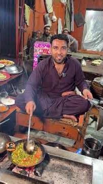 Most Unique Style Making Bhindi Karahi In Peshawar #shorts #viral