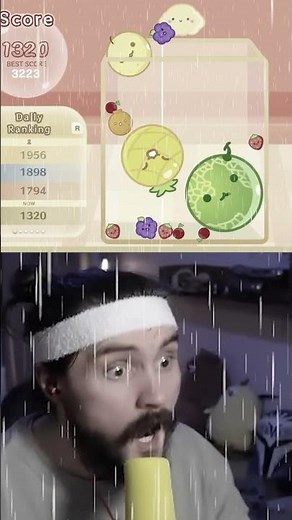 The fruit flew away... #paqman #pacman #gaming #twitchfr #suikagame #watermelongame #watermelon
