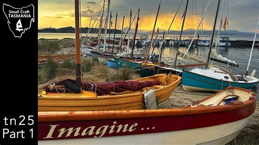 John Welsford joins Mat on "Solid Air" (Welsford Navigator) for the tawe nunnugah Raid (tn25).