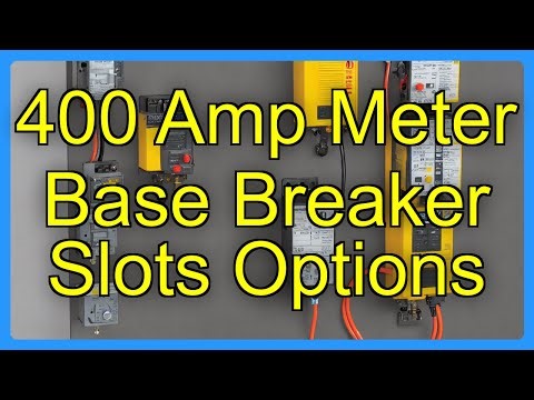 400 Amp Meter Base Breaker Slots Options