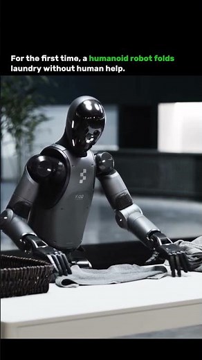 Humanoid robot achieves laundry-folding autonomy for the first time