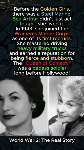 The Marine Who Became a Golden Girl