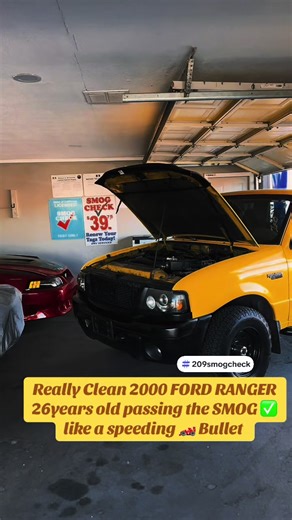 2000 Ford Ranger Smog Check Success in California