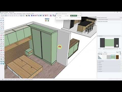 How to animate sliding doors in SketchUp 2026 | OpenCab Tutorial