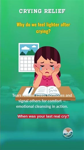 #fact188 Crying Relief #subscribe #psychologyfacts