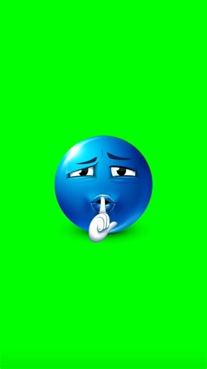blue sigma emoji on green screen ready for edits #greenscreen #trollface #trolledit
