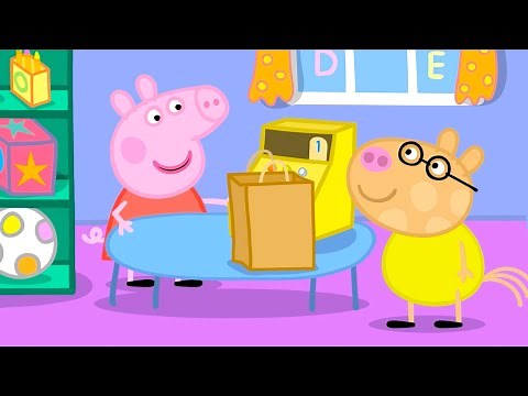 Peppa Pig Works in a SHOP🥕 | Shopping, Work & Play | English Full Episodes | Cartoon | 18 Minutes