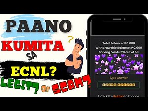 ECNL LEGIT O SCAM? | PAANO KIKITA DITO?