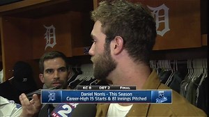 8.7K views · 41 reactions | We hear from Tigers starter Daniel Norris, who gives up five runs and eight hits in 3 2/3 innings. | FanDuel Sports Network Detroit | Facebook