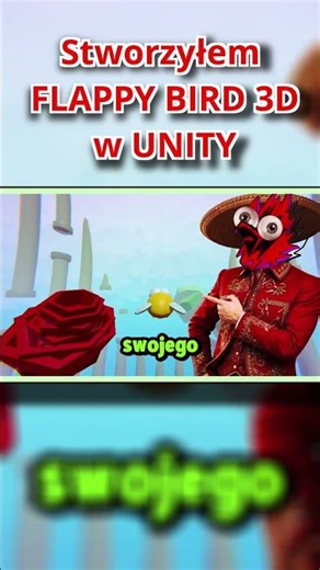 Jego życie to kłamstwo | TWORZENIE FLAPPY BIRD 3D W UNITY #śmieszne #gamedev #unity