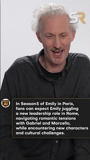 Samuel Arnold & Bruno Gouery Thumb Their Noses At An AI Synopsis Of Emily In Paris Season 5