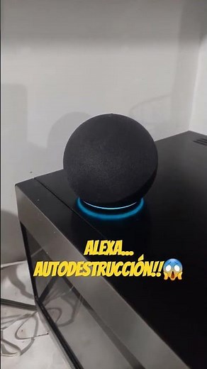 Alexa... Activate self-destruct😱