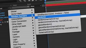 Understanding The Random Numbers Expression in After Effects