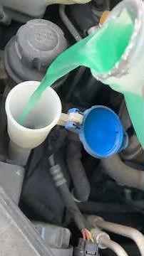 How To Refill Windshield Washer Fluid Into Any Car in 1 Minute!