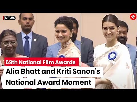National Film Awards 2023: Alia Bhatt and Kriti Sanon Honored By President Droupadi Murmu