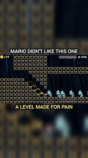 This level is built different, pain level 100 😭😂🔥💨⭐ #mario #nintendo #mariomaker