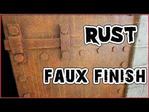 Haunt Ventures 165 - Rust faux finish