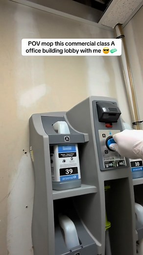 POV part 1 mop this commercial office building lobby with me using Hillyard suprox peroxide floor cleaner, cotton blend string mop, and meta raybans 😎🧼 #clean #cleaning #cleaningpov #dirtywaterdump #mopping #metaraybans #cleantok #cleaningbusiness #cleaningasmr #cleaningbusiness #wetmop #commercialcleaning #officecleaningservice #commercialcleaningservice #cleaner #officebuilding | Brandon The Cleaner
