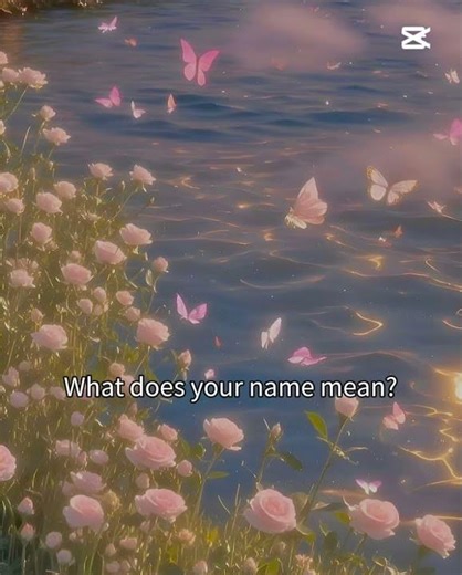 What does your name mean?