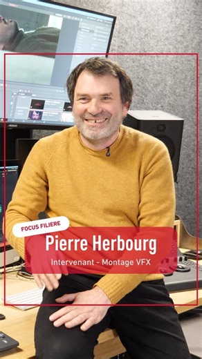 EICAR Lyon on Instagram: "🎤 Intervenant - Montage VFX Monteur de courts-métrages, de documentaires, de séries TV (Bref, Bloqués, etc.) Pierre Herbourg intervient auprès des étudiants de la filière Montage VFX pour leur apprendre les notions essentielles de la 3e écriture des films. 👉 Outre les cours de montage, la filière forme également au motion design, aux bases de la 3D, à l'optimisation du montage, etc. Les débouchés sont nombreux, entre les postes d'assistant monteur, chef monteur, motio