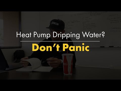 Why Is My Heat Pump Leaking Water in Winter (It’s Actually a Good Thing)