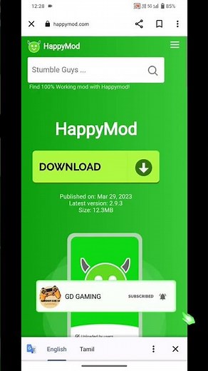 How to install happymod app