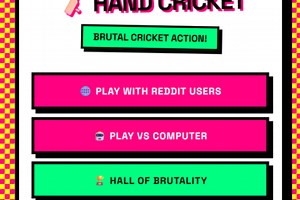 Hand Cricket