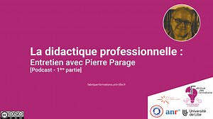 La didactique professionnelle : entre analyse et modélisation de l'activité
