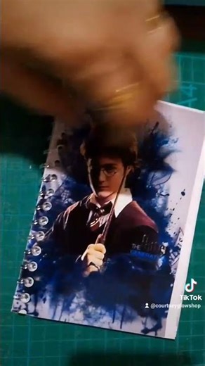 How I create Note book # book binding technique #smallbusiness #trending #stationery #video #fyp