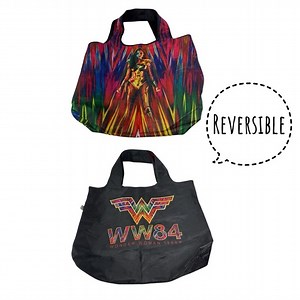 DC Universe Wonder Woman WW84Reversible Tote Bag Dynamic Red and Black