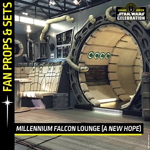 Star Wars Celebration features many life size props & sets that are expertly crafted by some of the most talented fans in the world. Check them out: http://fal.cn/itDb #StarWars #StarWarsCelebration #SWCC | Star Wars Celebration