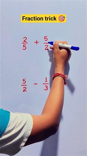 Fraction trick ✅! butterfly mathod 💯!#maths #mathstricks #shorts #viralshorts