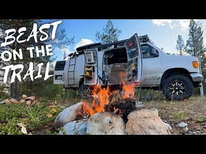 “BIG TIRES n DIRT” Ford E250 Camper Van Baja Lift Kit. BEST UPGRADE EVER!