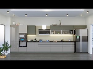 Realistic Kitchen 3D Max + Corona Renderer