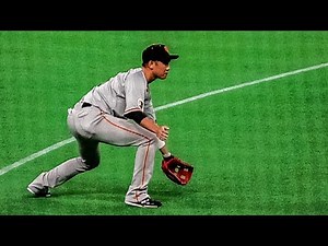 巨人・坂本勇人選手【スローで見るプロの守備】
