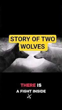 The Two Wolves – A Cherokee Parable | Inspirational Short Story (Animated) #motivation #motivation
