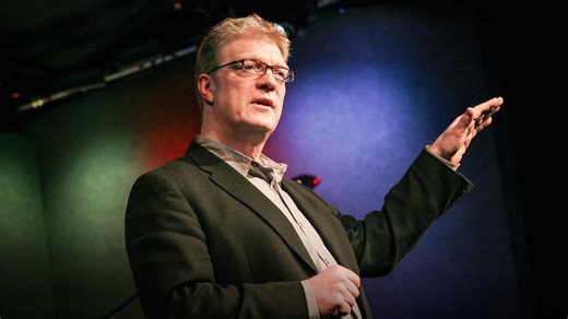 Sir Ken Robinson: Do schools kill creativity? | Eric Averkiou