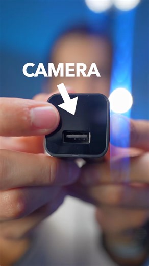 SPY camera in a charger😳