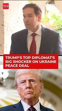Trump’s Top Aide Kills Zelensky’s Hopes? ‘It’s Complicated, Kyiv Has To…’ Rubio On Camera