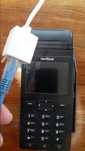 Verifone V205 internet connection