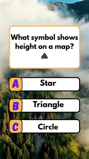 ⛰️ Symbols That Show Height on a Map #brainteaser #puzzle #quiz #Fun | Unicbox Lagecy