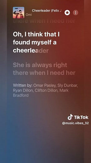 Omi - Cheerleader (Felix Jeaehn Remix) Full Lyrics