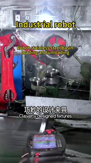 Specializing in the production of various industrial robots can be used for unpacking, handling, loading and unloading, spraying, welding, trimming and so on. #industrialrobot#industrialautomation#robot #Handlingrobot#weldingrobot