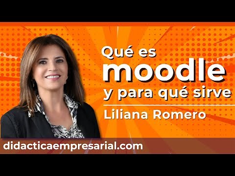 Qué es moodle y para qué sirve