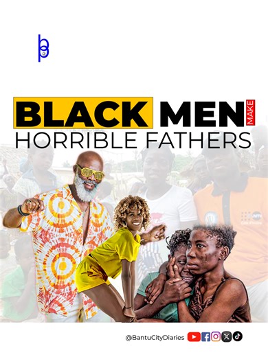 Black Men Are the Worst Parents Regardless of location—be it Africa, Brazil, the United States, the United Kingdom, or elsewhere—research indicates that Black men make the worst parents. The rate of single parenthood among Black people, both in Africa and outside of it, can be as much as three times higher than that of white people, five times higher than that of East Asians, and six times higher than that of Indians, Pakistanis, Bangladeshis, and Arabs. In many Southern and East African countri