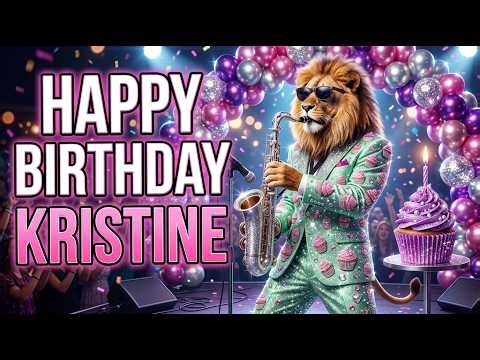 KRISTINE Happy Birthday Song - Happy Birthday to Kristine
