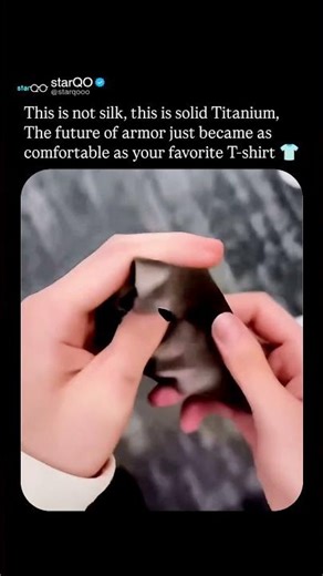 This looks like silk, but it's actually solid titanium. #technology #3dprinting #material #future